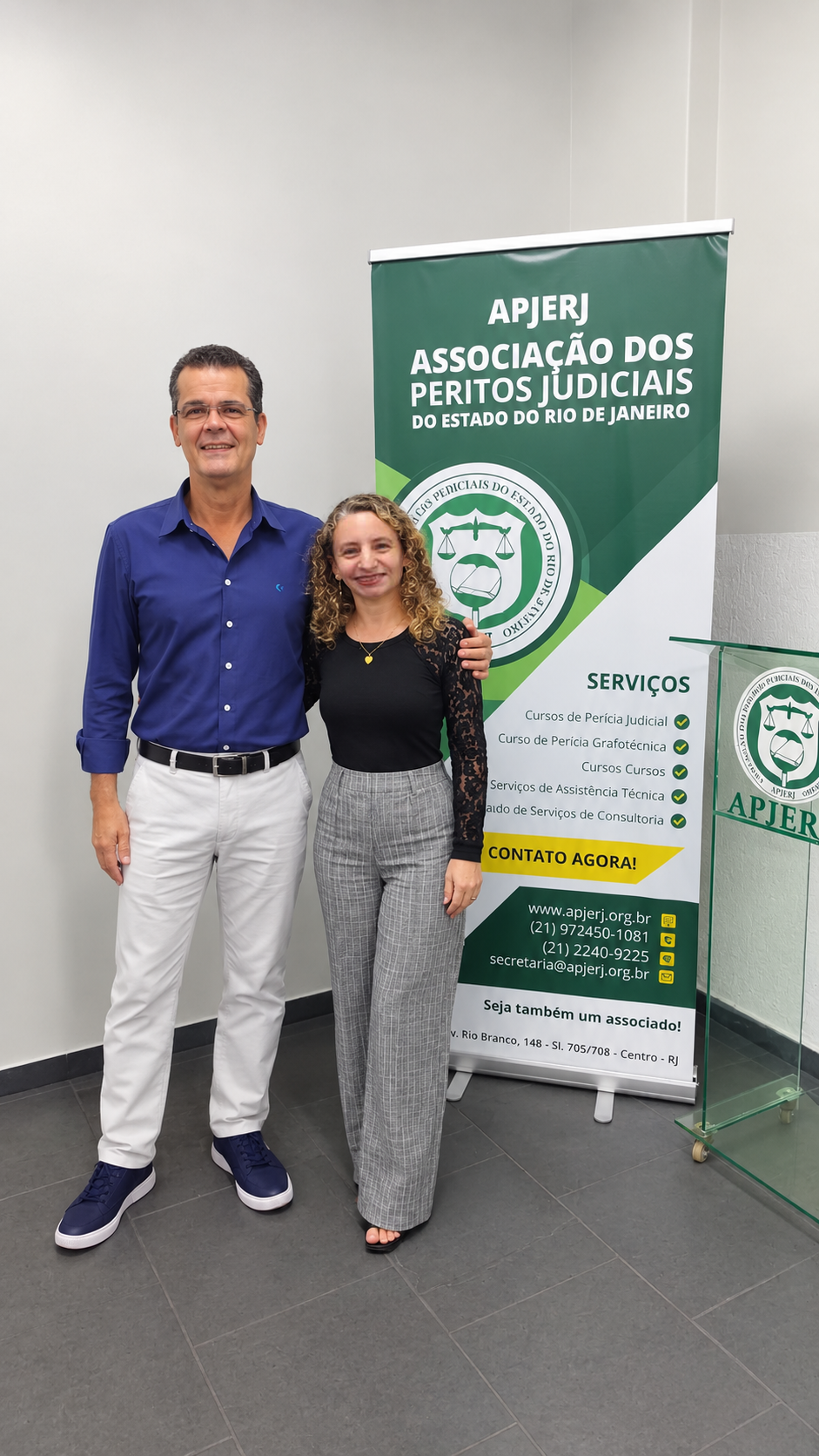 Charles William e Scheila Duarte Schuindt